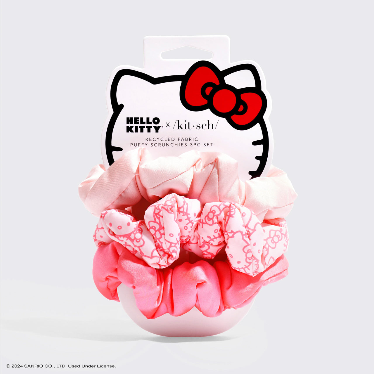65713-HelloKittyxKitsch-RecycledFabricPuffyScrunchies-3pc-pkg-300dpi