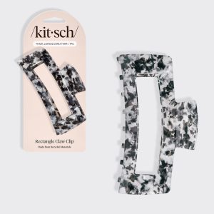 kitsch Black Marble Jumbo Claw Clip